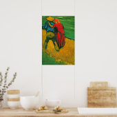 Poster Deux Amants par Vincent van Gogh (Cuisine)