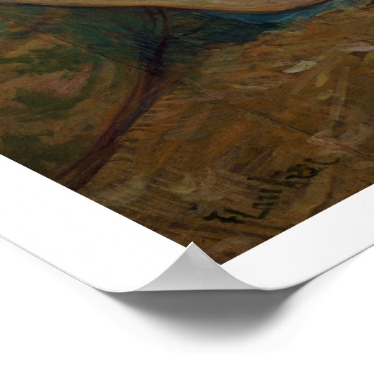 Poster Deux amis (pastel) (Coin)