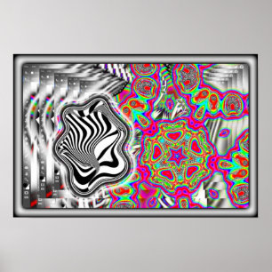 Poster Deux amis pour une promenade (ajouter des mots)