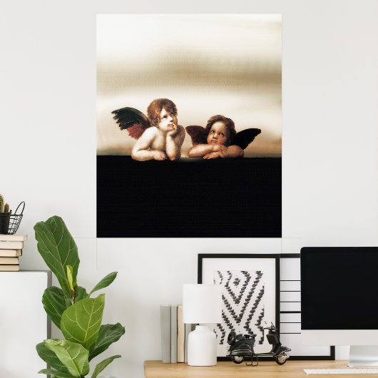 Poster Deux anges Cherub (Bureau à domicile)