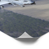 Poster Deux avions A-10C Thunderbolt II volent au format (Coin)