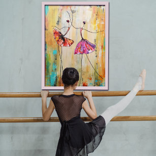 Poster Deux Ballerinas