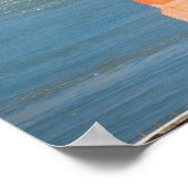 Poster Deux bateaux à voile Golden Gate Bridge San Franci (Coin)