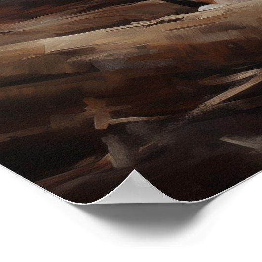 Poster Deux Beagles (Coin)