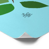 Poster Deux Bécasseaux Noirs Dans L'Arbre (Coin)