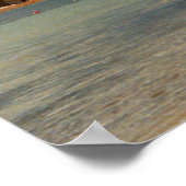 Poster Deux catamarans Hobie plage de St Aubin (Coin)