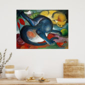 Poster Deux chats (Cuisine)