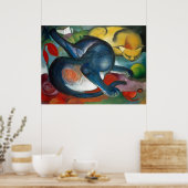 Poster Deux chats (Cuisine)