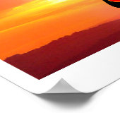 Poster Deux chats au coucher du soleil (Coin)