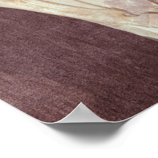 Poster Deux chevaux ailés du fronton d'un (Coin)