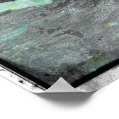 Poster Deux chevaux Médias mixtes (Coin)