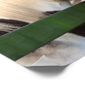 Poster Deux Chevaux Tsiganes À Vannière En Regardant Sur  (Coin)