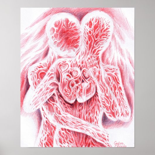 Poster Deux coeurs qui battent ensemble (Devant)