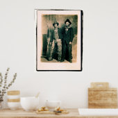 POSTER DEUX COWBOUS (Cuisine)