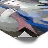 Poster Deux dame et une colombe, Marie Laurencin (Coin)