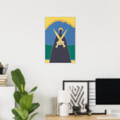 Poster Deux d'Épées (Bureau à domicile)