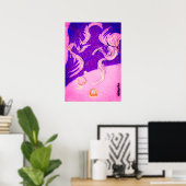 Poster Deux Dragons, Trois Soleils (Bureau à domicile)