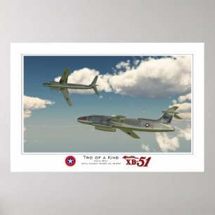 Poster Deux D'Un Genre : Le Martin XB-51