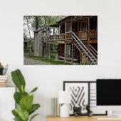 POSTER DEUX ÉTAGES (Bureau à domicile)