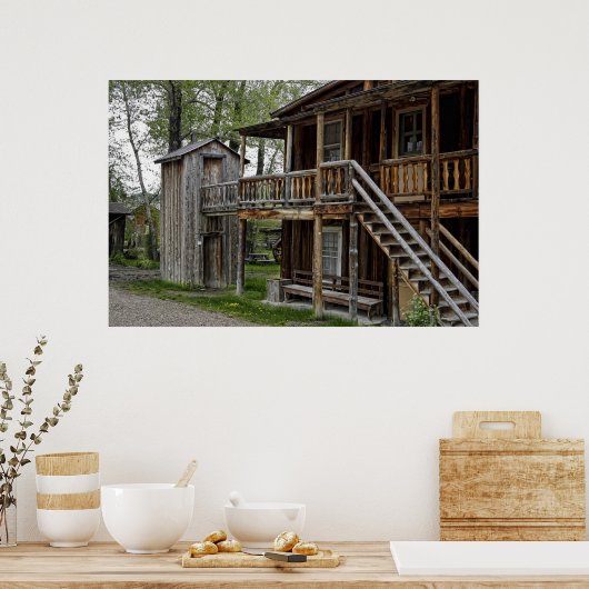 POSTER DEUX ÉTAGES (Cuisine)