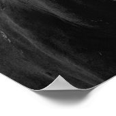 Poster Deux étalons friésiens. (Coin)