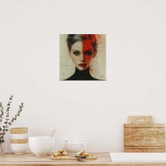 Poster Deux faces (Cuisine)