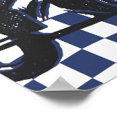 Poster Deux Fast Boys 2nd Dirt Bike Anniversaire (Coin)