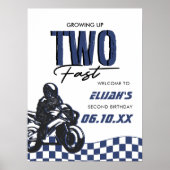 Poster Deux Fast Boys 2nd Dirt Bike Anniversaire (Devant)