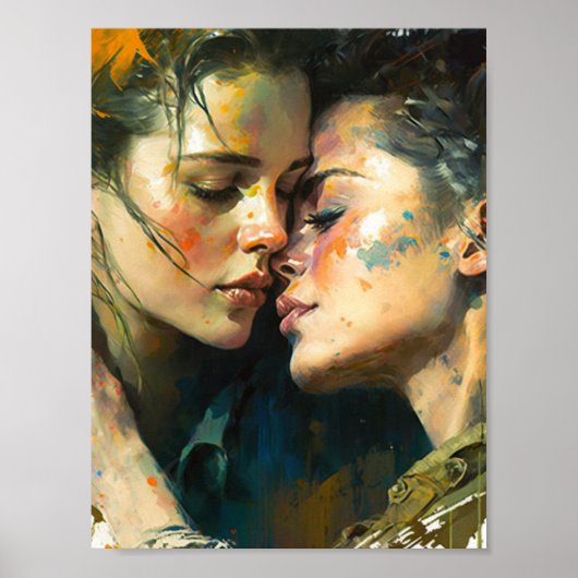 Poster Deux femmes amoureuses (Devant)