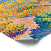 Poster Deux Femmes au bord du rivage, célèbre peinture, (Coin)