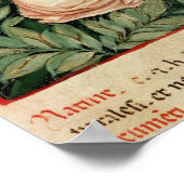 Poster Deux femmes cueillant de la sauge, de 'Tacuinum (Coin)