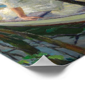 Poster Deux femmes en bateau | Edward Cucuel (Coin)