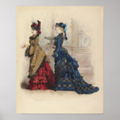 Poster Deux femmes en robes de jour (Devant)
