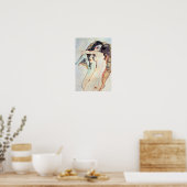 Poster Deux femmes s'étreignant | Egon Schiele | (Cuisine)