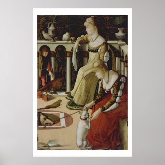 Poster Deux femmes vénitiennes (panel) (Devant)