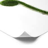 Poster Deux feuilles de rossolis enroulées (Coin)