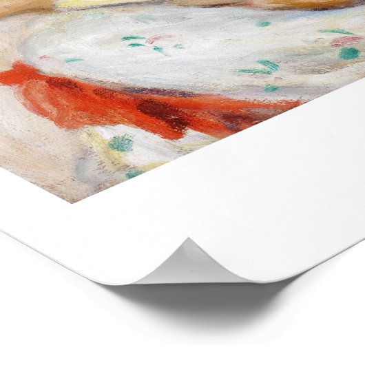 Poster Deux filles Lecture Pierre Auguste Renoir peinture (Coin)