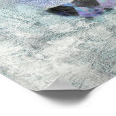 Poster Deux filles tenant des chaussures de ballet (Coin)