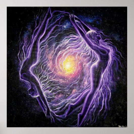 Poster Deux flammes dans l'univers de l'amour (Devant)