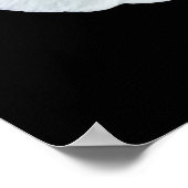 Poster deux fleurs blanches (Coin)
