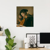 Poster Deux garçons chantent (Bureau à domicile)