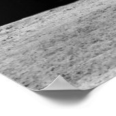 Poster Deux girafes en noir et blanc (Coin)