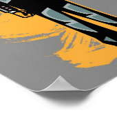 Poster Deux hommes d'affaires serrant la main (Coin)