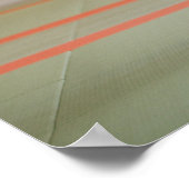 Poster Deux hommes en compétition dans un match de Judo 3 (Coin)