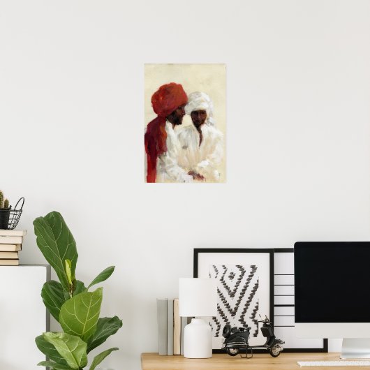 Poster Deux Imams (Bureau à domicile)