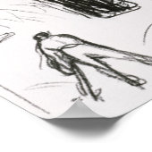 Poster Deux lecteurs vus de l'arrière (Coin)