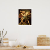 Poster Deux lutteurs (Cuisine)