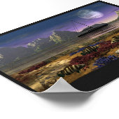 Poster Deux mondes (Coin)