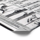 Poster Deux pages de 'Orbis Sensualium Pictus' (Coin)