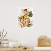 Poster Deux papillons de charme (Cuisine)